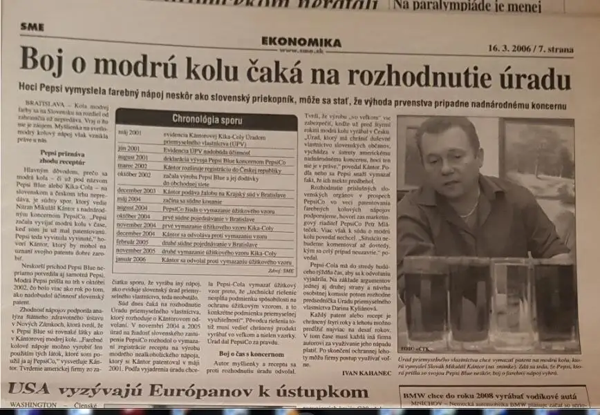 SME, 16. 3. 2006 – Chronológia sporu